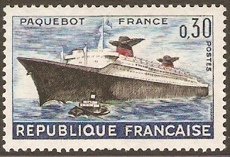 France 1962 Liner "France". SG1557.